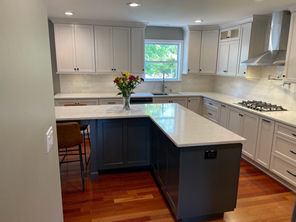 Custom kitchen designed and built by Mac Kitchens in the Lehigh Valley